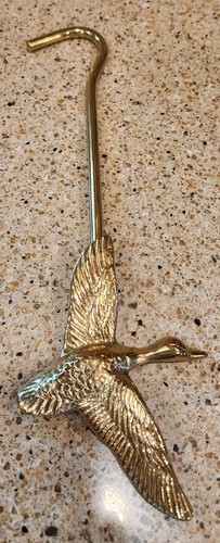 Vintage brass goose mallard - vintage,