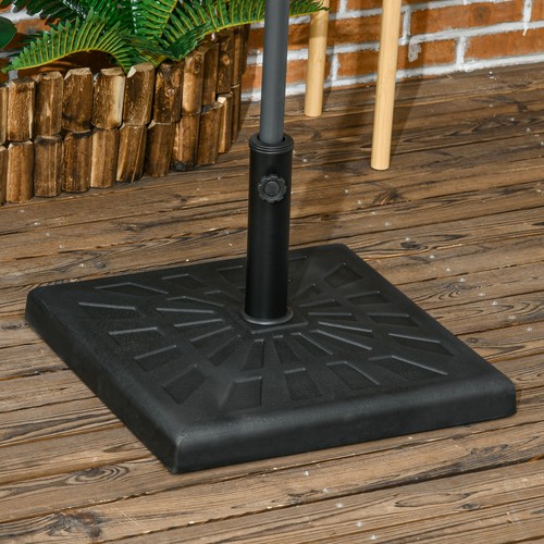 19kg resin garden parasol base - 19kg,