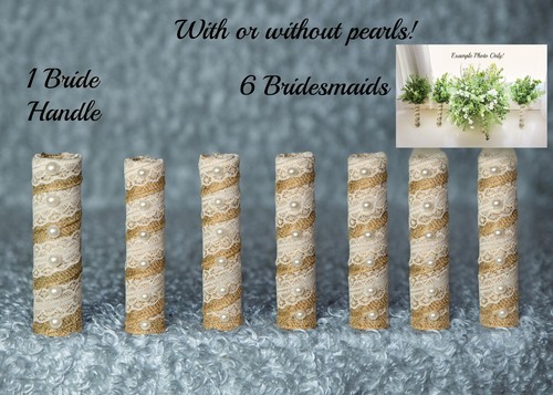 7pc burlap pearl - burlap,