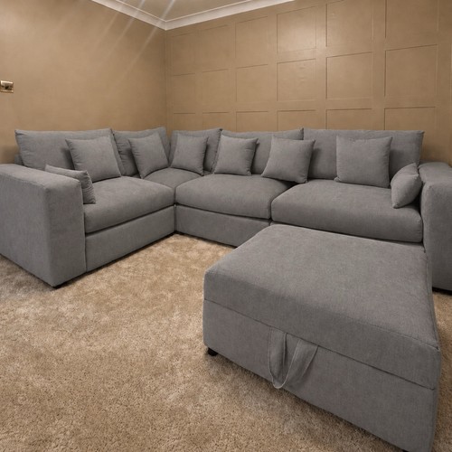 Luxury ruby corner sofa - luxury|,
