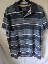 FatFace Men's Striped Polo