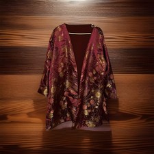 Vintage Silk Brocade Kimono