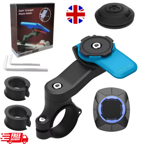 Quad lock out front - front, bike
