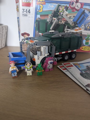 Lego toy story garbage truck - story,
