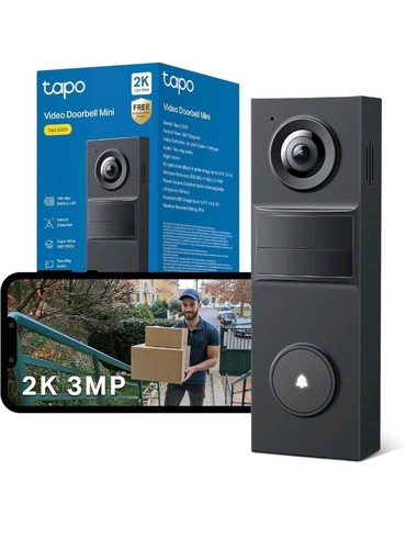 Tapo video doorbell - tapo, 2k