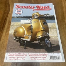 Scooter Nova magazine Nov/Dec 2025 Vespa Sportique 150 Grand Luxe + Wall Planner