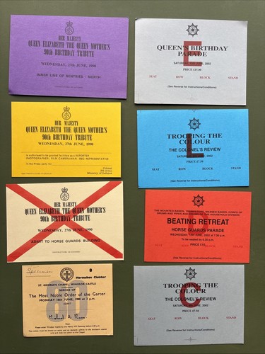 Vintage royalty tickets lot - royalty,