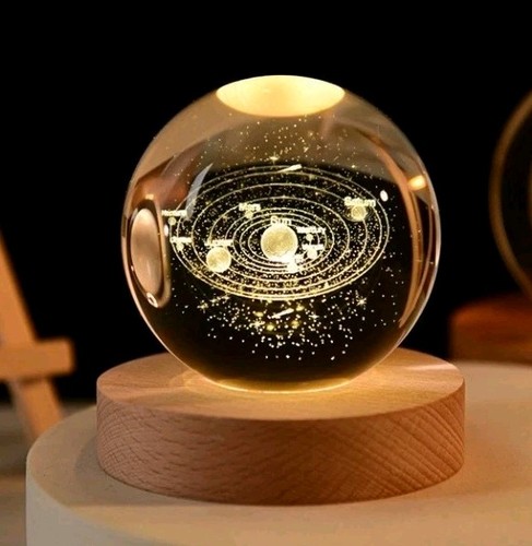 Crystal ball night light - ball,