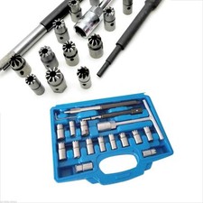 Mercedes Injector Seat Cutter Kit for Diesel Car Universal Set Tool 17pc NEW UK