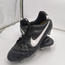 Nike Tiempo Elite 4 IV Legend Black Studs UK 5.5 Football Boot