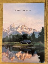 Chrysler Jeep UK Sales Brochure (inc'l Cherokee, Wrangler and Viper Poster) c'93