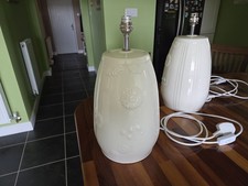 Lamps X 2 Belleek Pottery