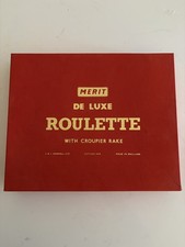 Vintage Merit De Luxe Roulette