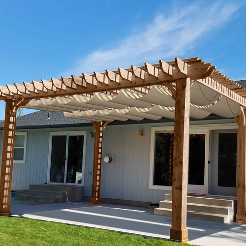 Retractable canopy cover - canopy,