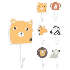 Kids Safari Animal Coat Hook |