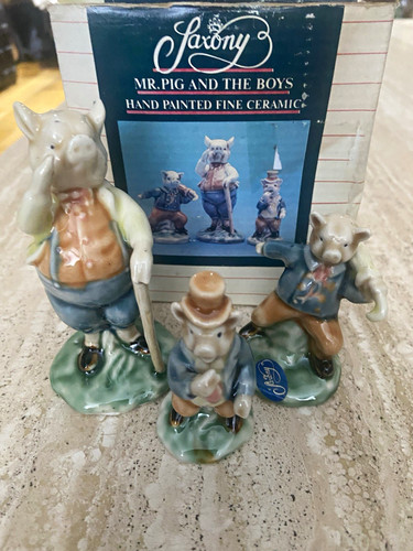 Saxony pig and the - pig, boys
