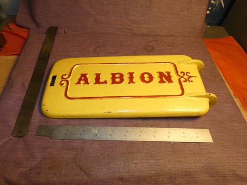 Vintage albion toolbox - toolbox, lid