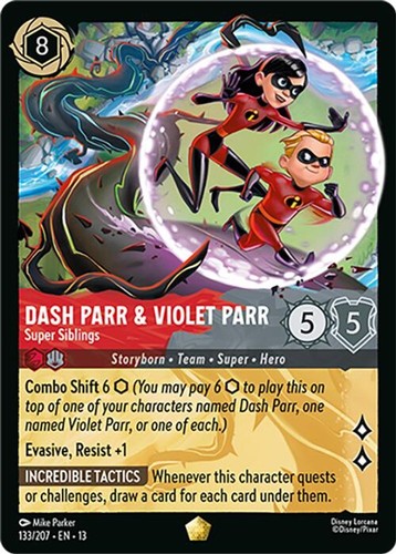 Dash parr violet - &,
