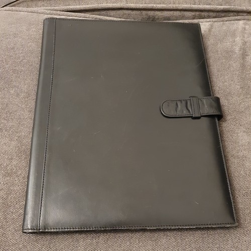 Boros black leather - boros-black, leather-organizer