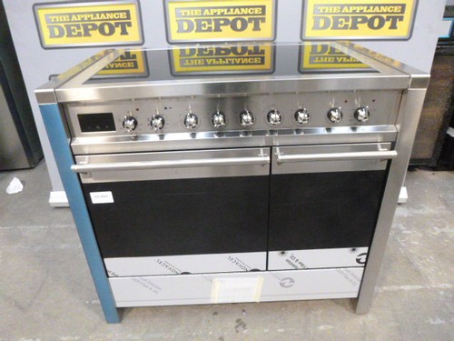 Smeg range cooker steel - range, st.steel