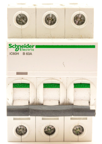 Schneider mcb amp 63a acti9 - mcb,