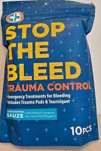 Stop the bleed - stop, bleeding