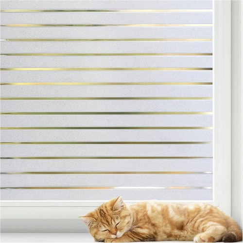 Rainbow frosted window film - frosted,