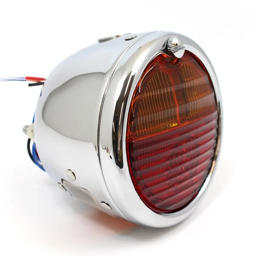 Chrome toby pork pie lamp - pie,