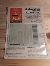 N Gauge Fox Transfers F642