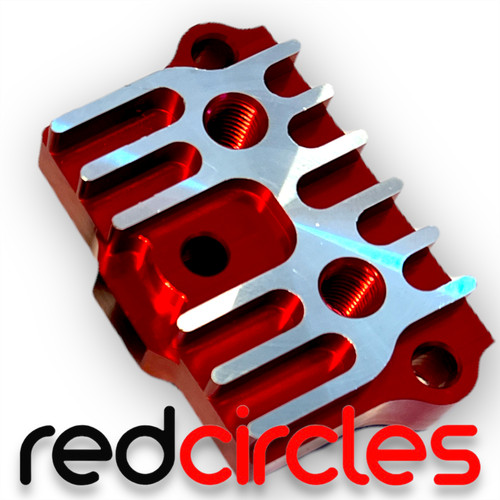 Red cnc pit bike oil - red,
