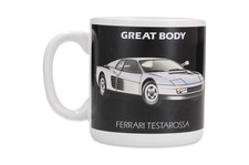 Vintage FERRARI TESTAROSSA Great Body Mug