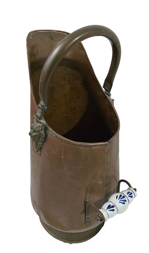 19th coal scuttle hod - coal,