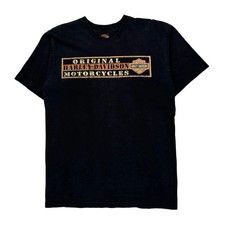 Carolina Coast Harley-Davidson Harley Davidson Graphic T-Shirt - Large Black Cot