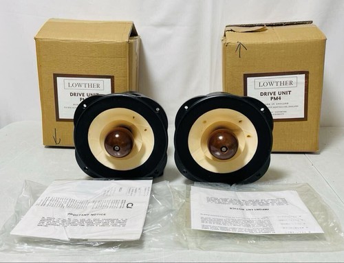 Lowther pm4 speakers pair - lowther,