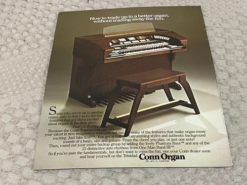 Keyboard organ advert 11x8 - keyboard,
