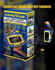 Goodyear Smart Battery Charger for 7A Lead Acid LiFePO4 Gel AGM Automatic 12V