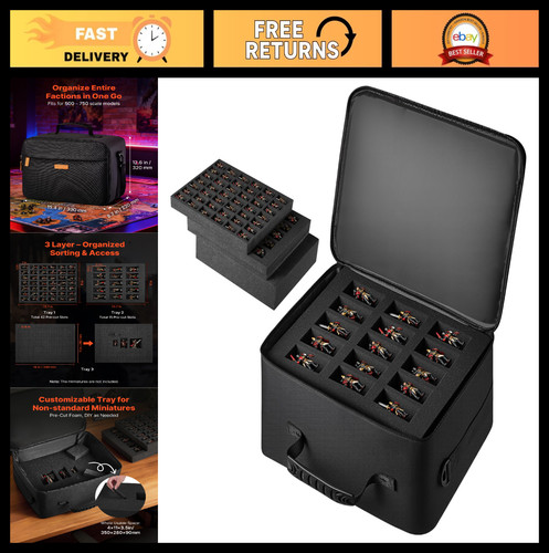 Miniatures storage case for - miniatures,