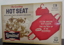 Wembley The Coaching HOT SEAT Cushion Portable RED Warmer GAG GIFT Coach Heated