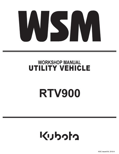 Kubota rtv900 rtv 900 - rtv900,
