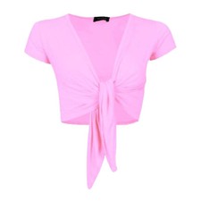 Ladies Plain Cap Short Sleeve