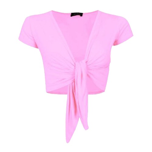 Ladies plain cap short - short, sleeve
