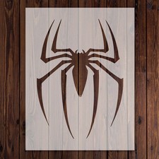 Spiderman Design Stencil  -