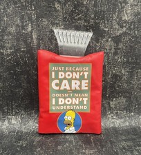 Vintage The Simpsons 2006 Car Windshield Ice Scraper