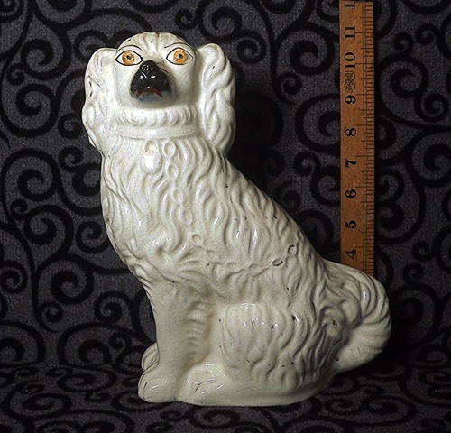 Antique staffordshire spaniel - antique,