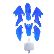 Blue Pit Bike Plastics Set