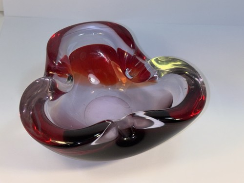 Vintage 60s murano ruby - murano, red