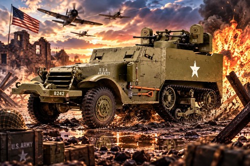 Torro m16 half - rc, track