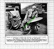 Mr George E Lodge Artist Rowland Ward's Gallery  - 1953 Small Cutting