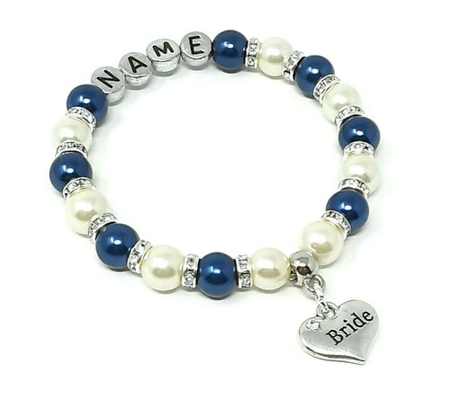 Personalised bridesmaid flower - bridesmaid,
