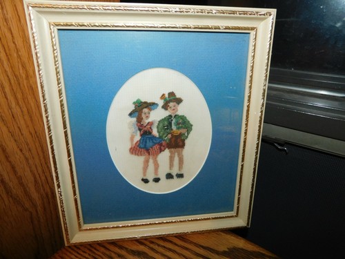 Czech cross stitch boy - boy, and